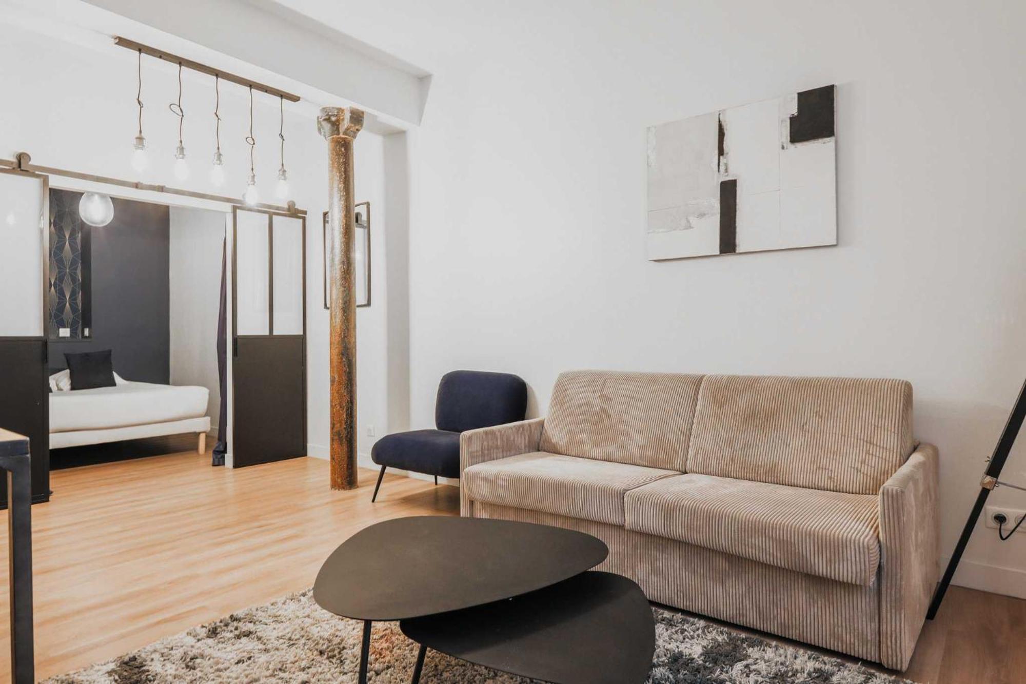 Modern Apartment 1Br- 4P Le Marais Quarter Париж Экстерьер фото